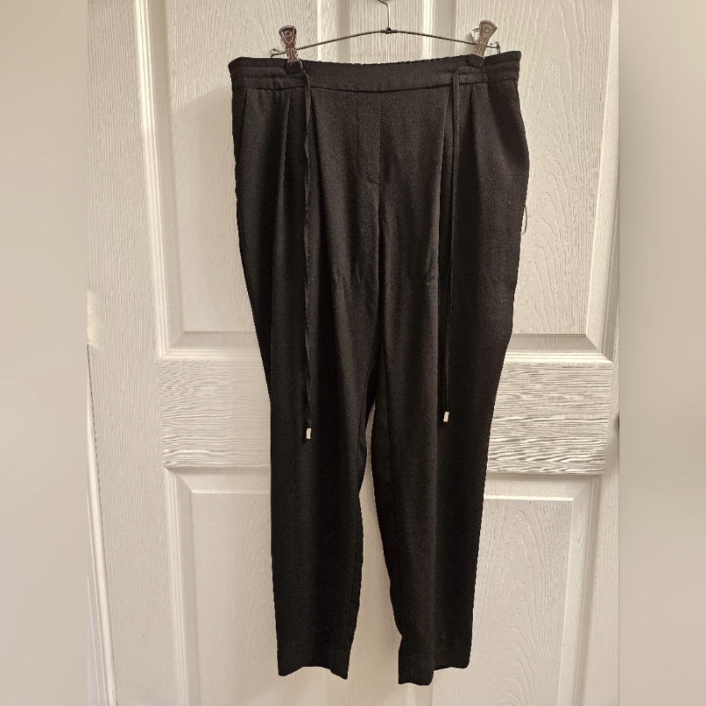 Zara Dress Jogger Pants Black